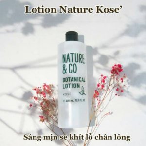 Nước dưỡng ẩm NATURE & CO BOTANICAL LOTION
